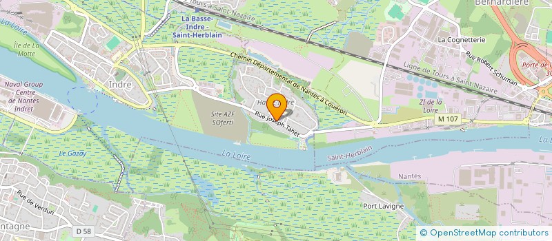 localisation de l'entreprise MADAME MARION MAMET  INDRE