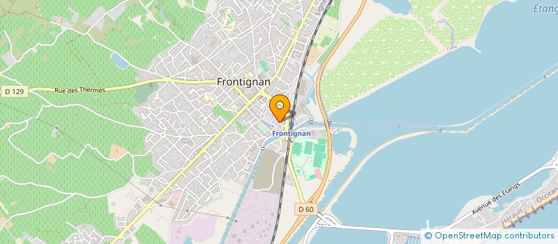 localisation de l'entreprise MADAME MARION MANCHEREZ à FRONTIGNAN