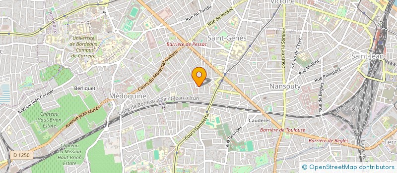 localisation de l'entreprise MADAME MARION MARASCALCHI  TALENCE