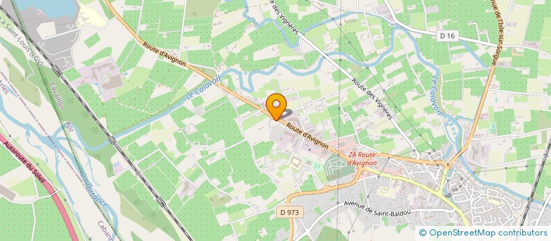 localisation de l'entreprise MADAME MARION MARCEAU à CAVAILLON