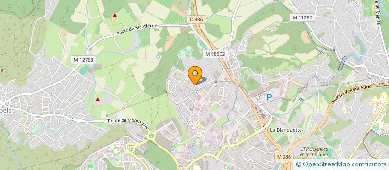 localisation de l'entreprise MADAME MARION MARCEL  GRABELS