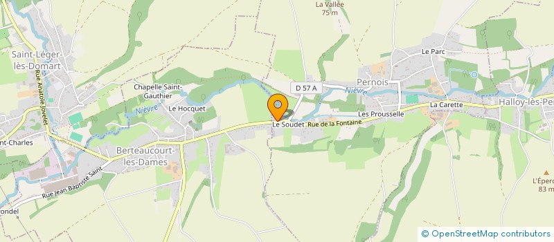 localisation de l'entreprise MADAME MARION MARECHAL  PERNOIS