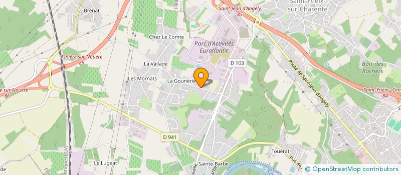 localisation de l'entreprise MADAME MARION MARION GATEFAIT à FLEAC