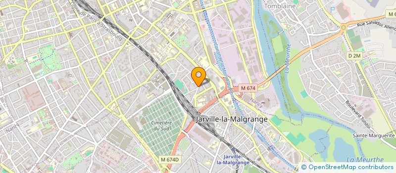 localisation de l'entreprise MADAME MARION MARZOUK  NANCY