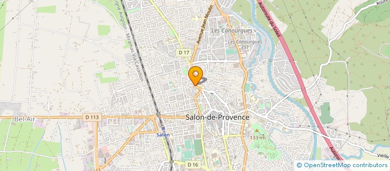 localisation de l'entreprise MADAME MARION MAUREAU  SALON-DE-PROVENCE