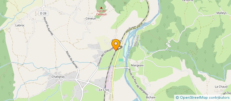 localisation de l'entreprise MADAME MARION MAZZILLI  SAINT-VINCENT