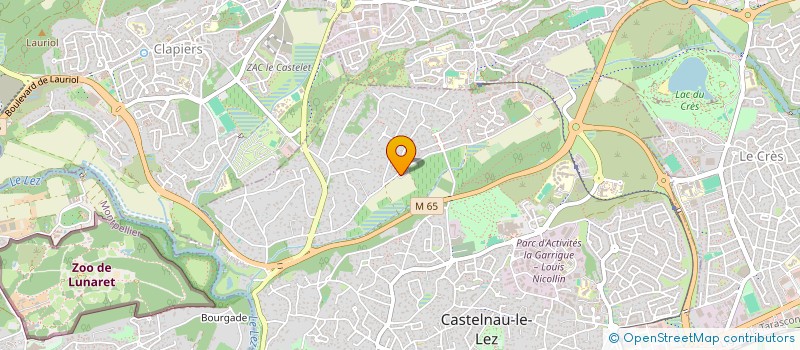 localisation de l'entreprise MADAME MARION MENASSIER  CASTELNAU-LE-LEZ