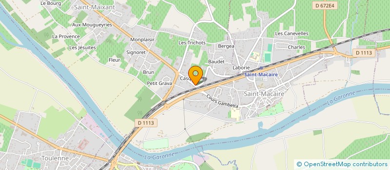 localisation de l'entreprise MADAME MARION MERLOS  SAINT-MAIXANT