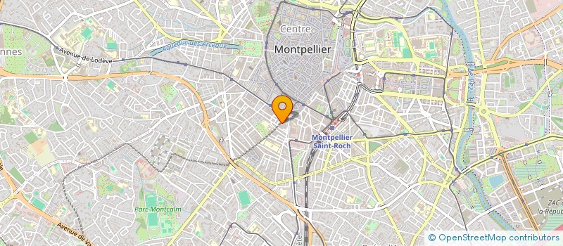 localisation de l'entreprise MADAME MARION MESEGUER à MONTPELLIER
