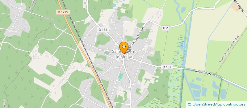 localisation de l'entreprise MADAME MARION METENIER  SAINT-VIVIEN-DE-MEDOC