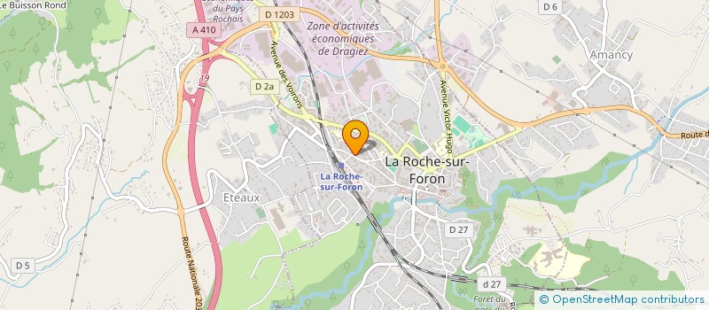localisation de l'entreprise MADAME MARION MEUNIER à LA ROCHE-SUR-FORON