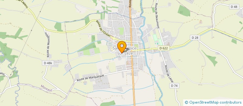 localisation de l'entreprise MADAME MARION MEYER à SAINT-SULPICE-SUR-LEZE