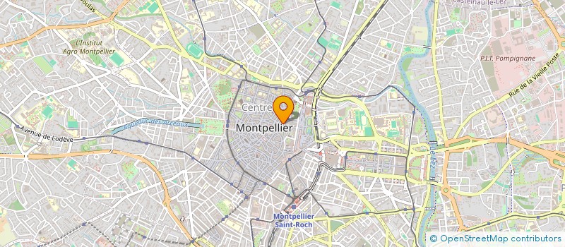 localisation de l'entreprise MADAME MARION MICHAUD à MONTPELLIER