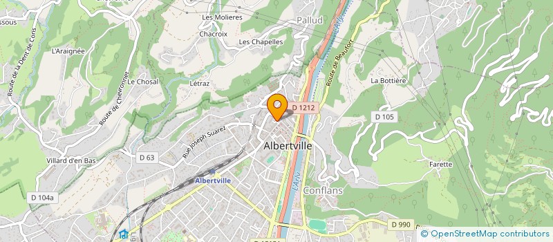 localisation de l'entreprise MADAME MARION MIDIERE à GILLY-SUR-ISERE