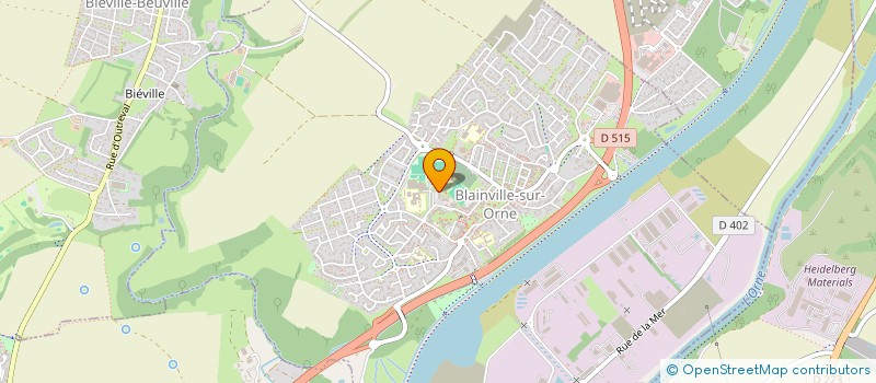 localisation de l'entreprise MADAME MARION MILLET  CARPIQUET