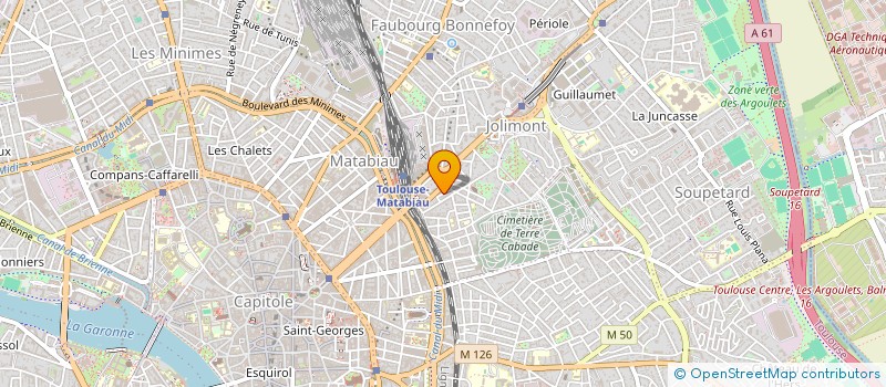 localisation de l'entreprise MADAME MARION MINETTO à TOULOUSE
