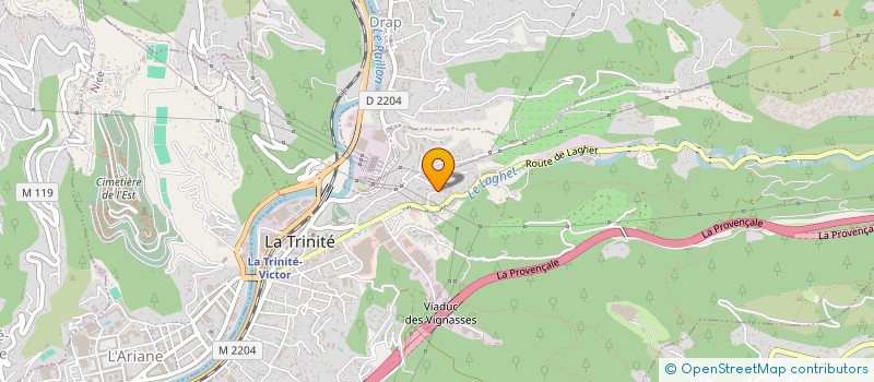 localisation de l'entreprise MADAME MARION MIRKOVIC à LA TRINITE