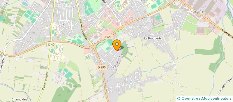 localisation de l'entreprise MADAME MARION MITATY à CHATEAUROUX