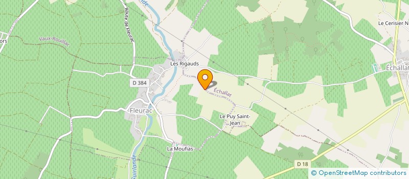 localisation de l'entreprise MADAME MARION MOLINA à ECHALLAT