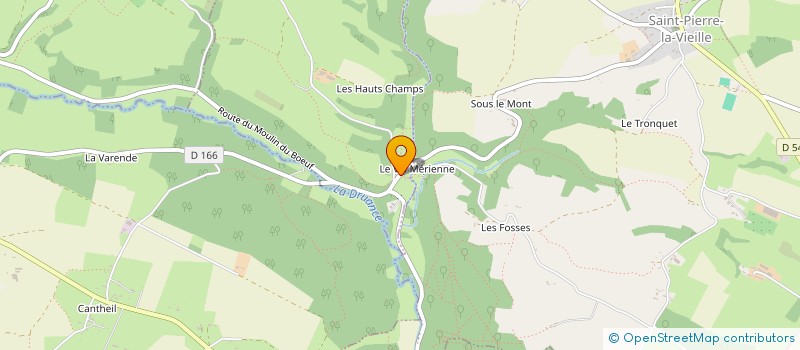 localisation de l'entreprise MADAME MARION MONNIER à CONDE-EN-NORMANDIE