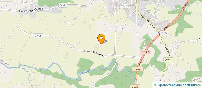 localisation de l'entreprise MADAME MARION MONTERO  SAINT-SEVER