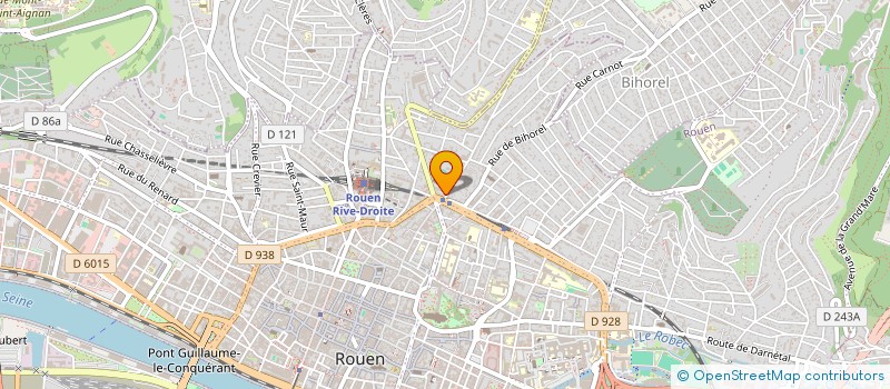 localisation de l'entreprise MADAME MARION MOREL  ROUEN