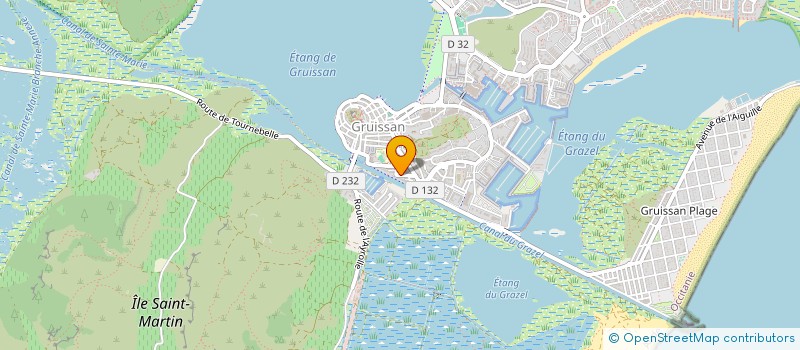 localisation de l'entreprise MADAME MARION MORENO  GRUISSAN