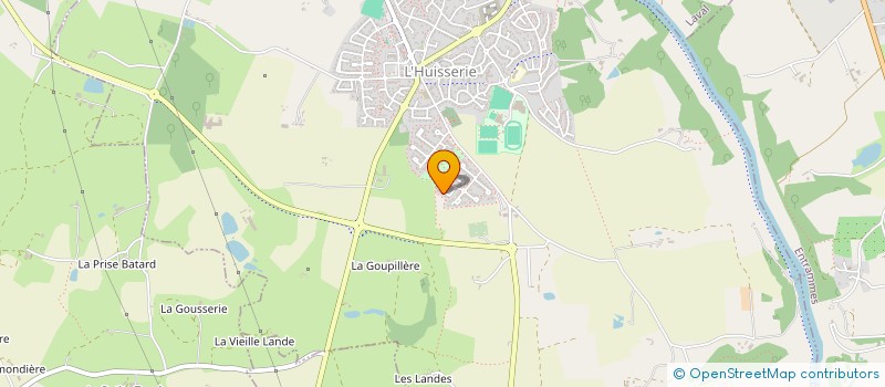 localisation de l'entreprise MADAME MARION MORICE  L'HUISSERIE