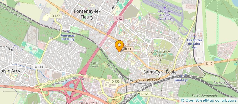 localisation de l'entreprise MADAME MARION MOTARD à SAINT-CYR-L'ECOLE