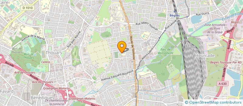 localisation de l'entreprise MADAME MARION MOTHES  VILLENAVE-D'ORNON