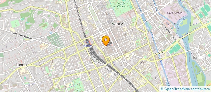 localisation de l'entreprise MADAME MARION MULLIEZ  NANCY