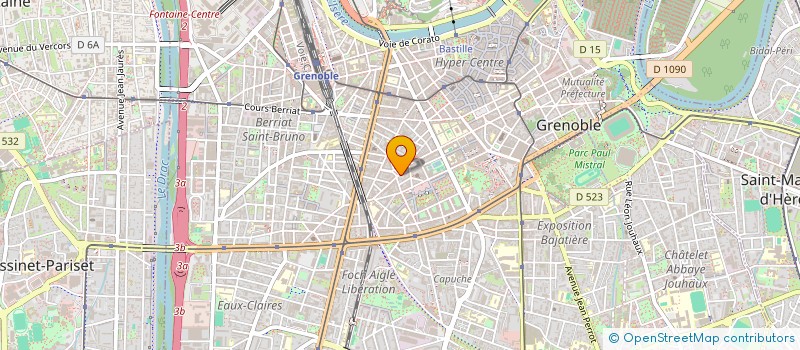 localisation de l'entreprise MADAME MARION MUSSO à GRENOBLE