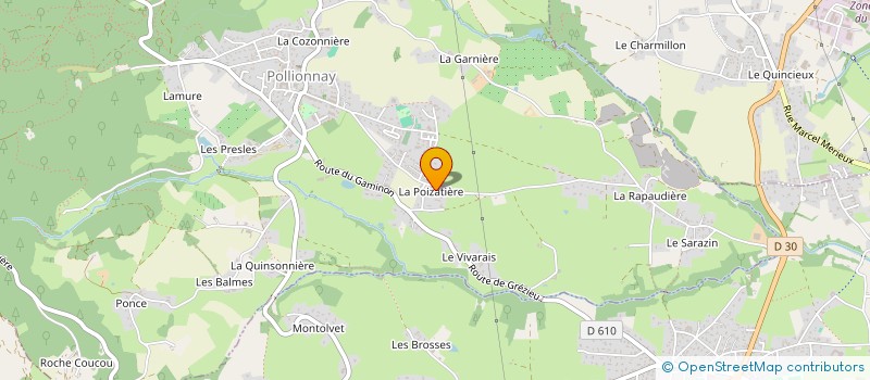 localisation de l'entreprise MADAME MARION NICOLAI  POLLIONNAY