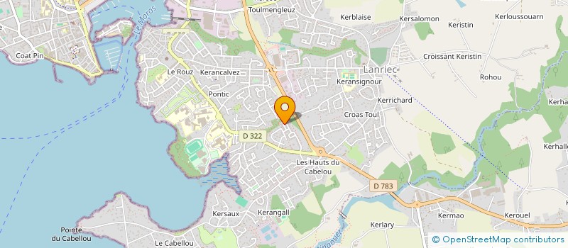 localisation de l'entreprise MADAME MARION NICOLLE  CONCARNEAU