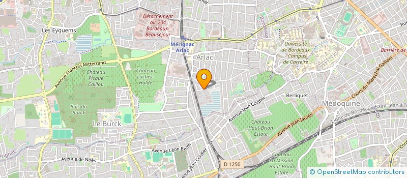 localisation de l'entreprise MADAME MARION NICOLLEAU  MERIGNAC