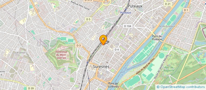 localisation de l'entreprise MADAME MARION NIZOU à SURESNES