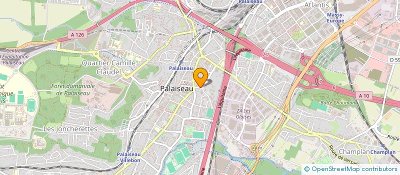 localisation de l'entreprise MADAME MARION NODE-LANGLOIS  PALAISEAU