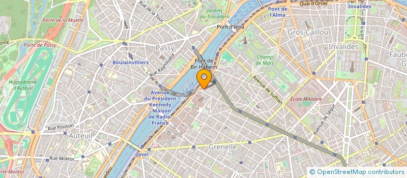 localisation de l'entreprise MADAME MARION NOEL  PARIS