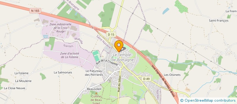 localisation de l'entreprise MADAME MARION NOSLIER à VANNES