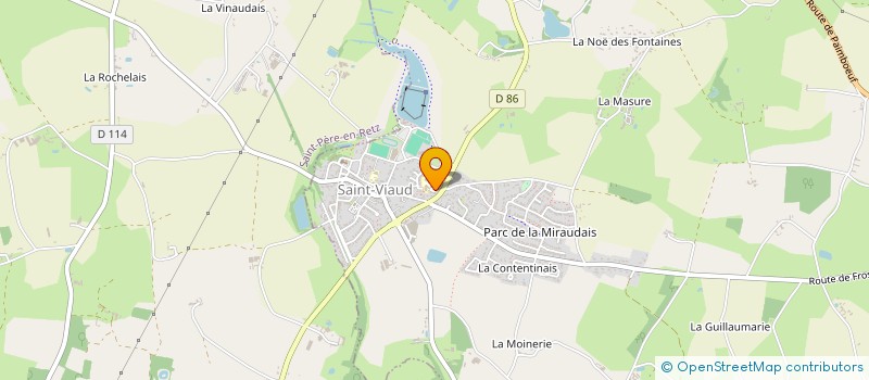 localisation de l'entreprise MADAME MARION OGER  SAINT-VIAUD