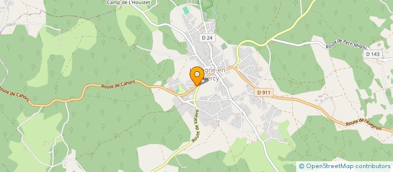 localisation de l'entreprise MADAME MARION OREME  LIMOGNE-EN-QUERCY