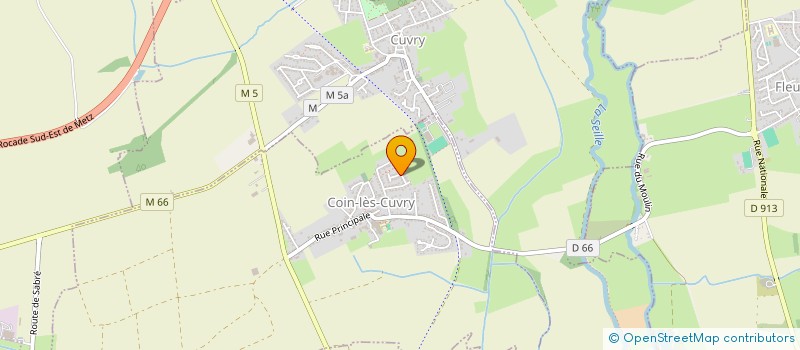 localisation de l'entreprise MADAME MARION OVIS  COIN-LES-CUVRY