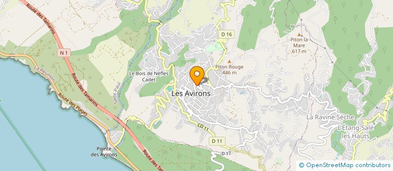 localisation de l'entreprise MADAME MARION OVIZE  LES AVIRONS