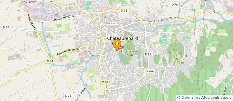 localisation de l'entreprise MADAME MARION PAILHAS  CHATEAURENARD