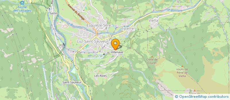 localisation de l'entreprise MADAME MARION PAILHE  GAVARNIE-GEDRE