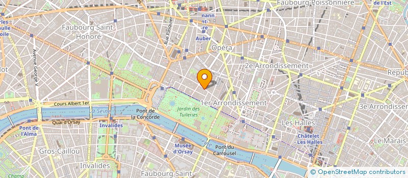 localisation de l'entreprise MADAME MARION PALM à PARIS