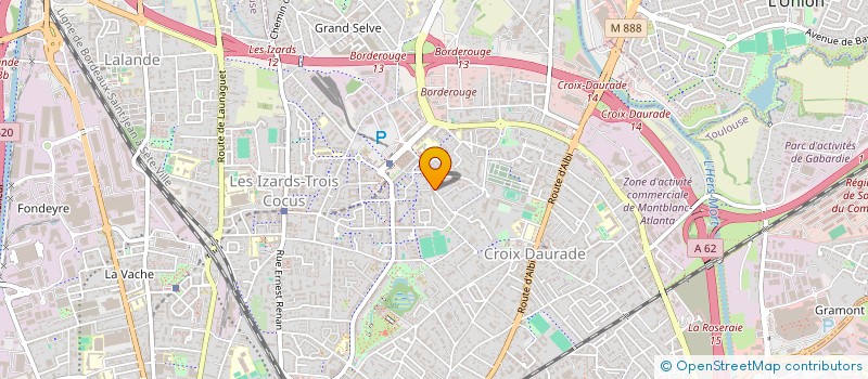 localisation de l'entreprise MADAME MARION PAMBOUR à TOULOUSE