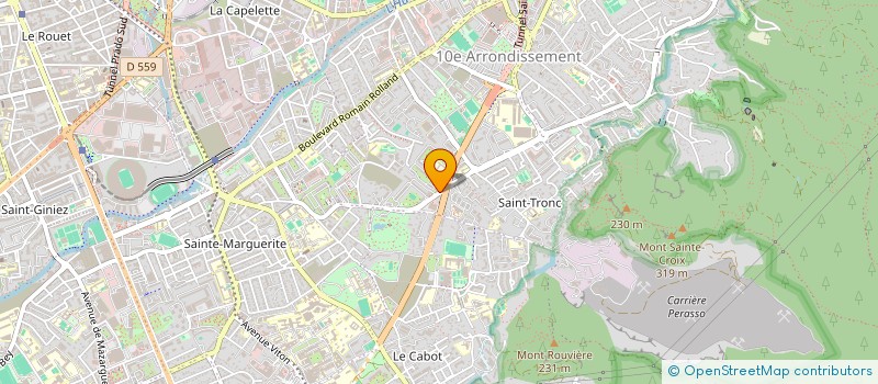 localisation de l'entreprise MADAME MARION PASCIA à MARSEILLE