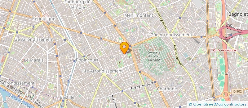 localisation de l'entreprise MADAME MARION-PAYAL GAYRAUD  PARIS