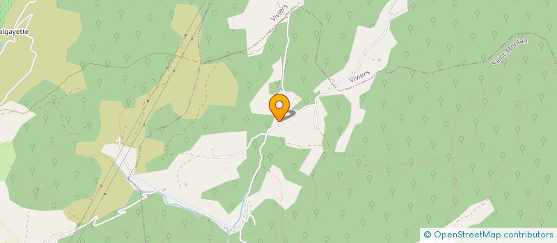 localisation de l'entreprise MADAME MARION PECOT  SAINT-MONTAN